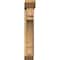 Ekena Millwork Merced Slat Rough Sawn Bracket w/ Offset Brace, Western Red Cedar, 6"W x 24"D x 36"H BKT0604X24X36MRC06RWR - alternate 2